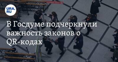 Дмитрий Хубезов - В Госдуме подчеркнули важность законов о QR-кодах - ura.news - Россия