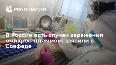Сенатор Круглый заявил, что омикрон-штамм коронавируса уже есть в России - ria.ru - Россия - Египет