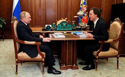 В.Путин - Встреча с председателем совета директоров «БТС-МОСТ» Русланом Байсаровым - kremlin.ru
