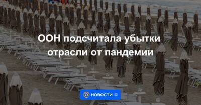 ООН подсчитала убытки отрасли от пандемии - smartmoney.one