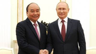 Владимир Путин - Владимир Путин обсудил с президентом Вьетнама стратегическое партнерство - 5-tv.ru - Россия - Вьетнам