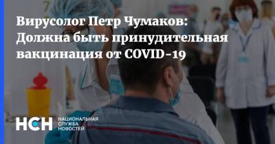 Петр Чумаков - Вирусолог Петр Чумаков: Должна быть принудительная вакцинация от COVID-19 - nsn.fm - Россия