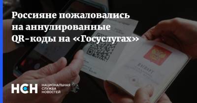 Россияне пожаловались на аннулированные QR-коды на «Госуслугах» - nsn.fm - Россия