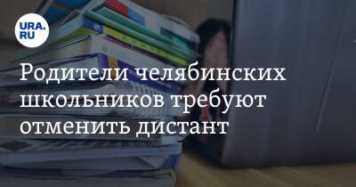 Родители челябинских школьников требуют отменить дистант - ura.news - Челябинск