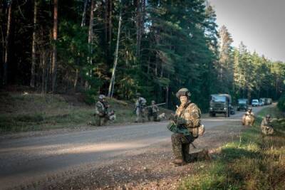 Латвийские ополченцы учатся воевать в окрестностях Даугавпилса - eadaily.com
