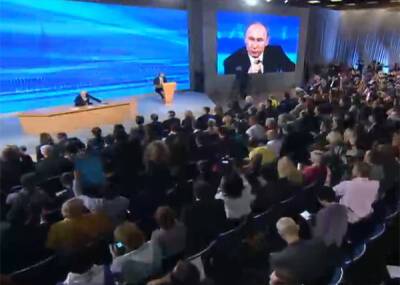 Владимир Путин - Дмитрий Песков - Пресс-конференция Путина пройдет очно 23 декабря - nakanune.ru - Россия