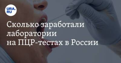 Сколько заработали лаборатории на ПЦР-тестах в России - ura.news - Россия