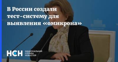 Анна Попова - В России создали тест-систему для выявления «омикрона» - nsn.fm - Россия