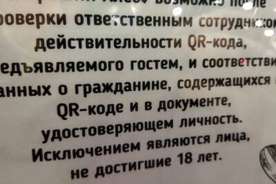 Только что правительство Саратовской области сняло запрет на проверку QR-кодов при входе в ТЦ - saratov.mk.ru - Саратовская обл.