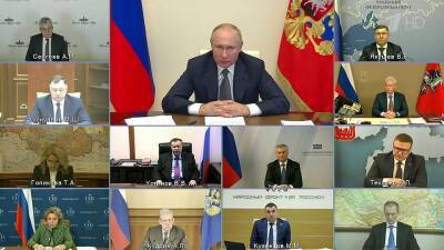В.Путин - Реализация национальных проектов в России не прекращалась, несмотря на пандемию - 1tv.ru - Россия