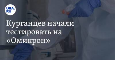 Курганцев начали тестировать на «Омикрон» - ura.news - Курганская обл.