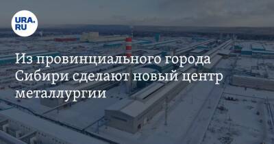 Из провинциального города Сибири сделают новый центр металлургии - ura.news - Россия - Иркутская обл.
