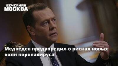 Дмитрий Медведев - Медведев предупредил о рисках новых волн коронавируса - vm.ru