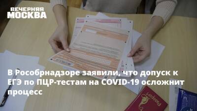 Анзор Музаев - В Рособрнадзоре заявили, что допуск к ЕГЭ по ПЦР-тестам на COVID-19 осложнит процесс - vm.ru