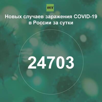 За сутки в России выявили 24 703 случая инфицирования коронавирусом - rf-smi.ru - Россия