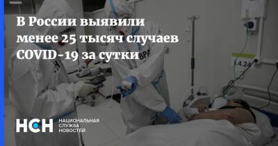 В России выявили менее 25 тысяч случаев COVID-19 за сутки - nsn.fm - Россия
