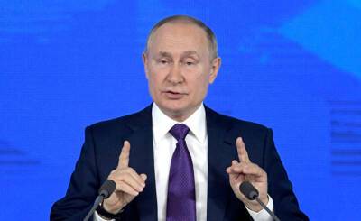 Владимир Путин - Большая пресс-конференция Путина 2021: США должны осознать, что их сдерживание не сможет задержать развитие Китая (Гуаньча, Китай) - inosmi.ru - Россия - Украина - Сша - Китай