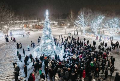 В парке «Остров фортов» открылось новогоднее пространство «Морская зимняя сказка» - online47.ru