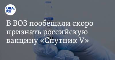 Ханс Клюге - В ВОЗ пообещали скоро признать российскую вакцину «Спутник V» - ura.news