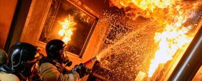 В ковидарии Красноярска случился пожар, пять человек получили ожоги - runews24.ru - Красноярск