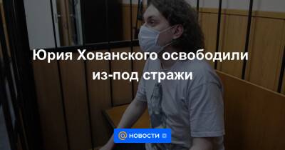 Юрия Хованского освободили из-под стражи - news.mail.ru