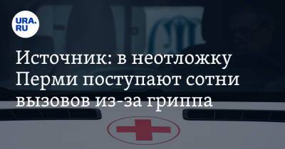 Источник: в неотложку Перми поступают сотни вызовов из-за гриппа - ura.news - Пермь