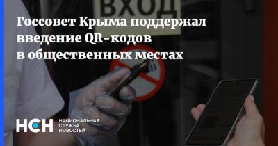 Госсовет Крыма поддержал введение QR-кодов в общественных местах - nsn.fm - Россия - республика Крым