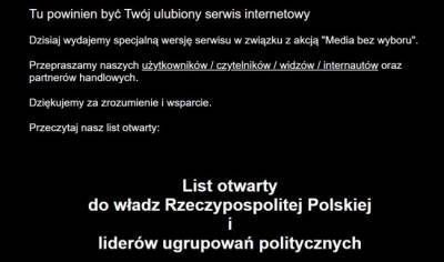 В Польше началась общенациональная акция протеста СМИ из-за налога на Covid - eadaily.com - Польша