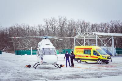 Александр Артемов - Вертолет воронежского Центра медицины катастроф за год спас 161 пациента - gorcom36.ru