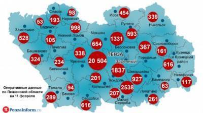 В Пензе количество заразившихся COVID-19 достигло 20 504 - penzainform.ru - Пенза - Пензенская обл.