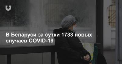 В Беларуси за сутки 1733 новых случаев COVID-19 - news.tut.by