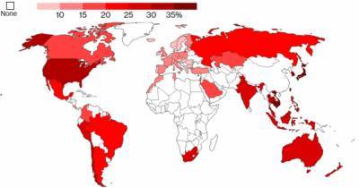 Коронавирус в мире: почти 400 тысяч новых случаев, США — по-прежнему лидер - dsnews.ua - Россия - Франция - Сша - Англия - Италия - Индия - Бразилия