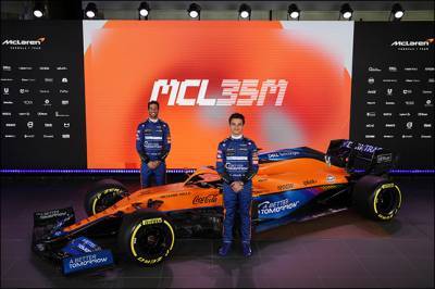 Презентации новых машин: McLaren MCL35M - f1news.ru
