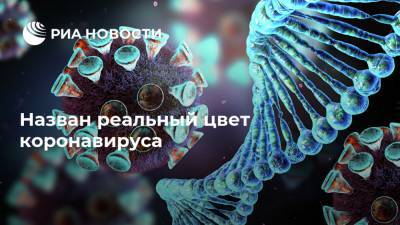 Россия - Назван реальный цвет коронавируса - ria.ru - Москва - Франция - Турция - Италия - Германия - Испания