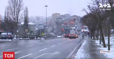 Зима свирепствует в Европе и США: снег выпал даже в Турции и Греции - tsn.ua - Турция - Сша - Стамбул - Греция - штат Техас