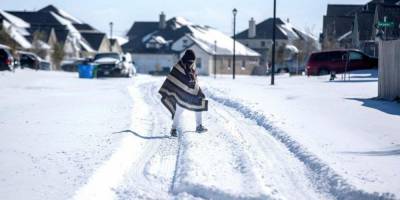 Зимний шторм покрыл снегом почти 75% территории США, число погибших превысило 20 человек - nv.ua - Сша - штат Техас
