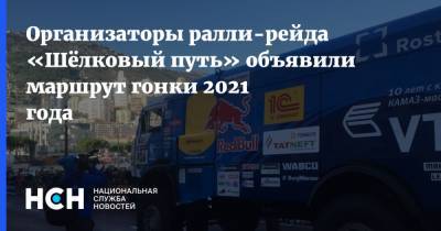 Организаторы ралли-рейда «Шёлковый путь» объявили маршрут гонки 2021 года - nsn.fm - Россия - Китай - Монголия