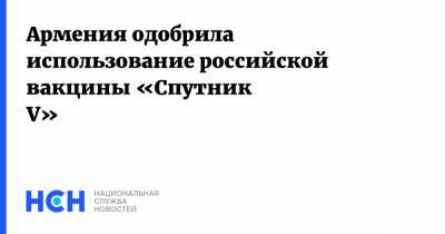 Анаит Аванесян - Армения одобрила использование российской вакцины «Спутник V» - nsn.fm - Армения