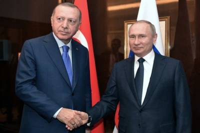 Владимир Путин - Тайип Эрдоган - Путин обсудил с Эрдоганом реализацию договоренностей по Нагорному Карабаху - aif.ru - Россия - Турция