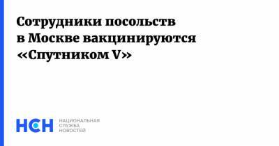 Сотрудники посольств в Москве вакцинируются «Спутником V» - nsn.fm - Россия - Москва - Испания - Монголия