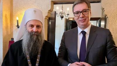 Александр Вучич - Президент Сербии поздравил нового главу СПЦ - newdaynews.ru - Сербия