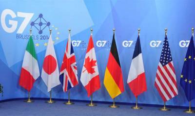 Борис Джонсон - Марио Драги - Под председательством Великобритании проходит виртуальный саммит G7 - capital.ua - Украина - Англия - Италия - Канада - Киев