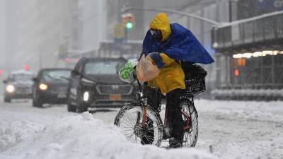 Россия - Рекордный снегопад в Нью-Йорке - ru.euronews.com - Нью-Йорк - Нью-Йорк