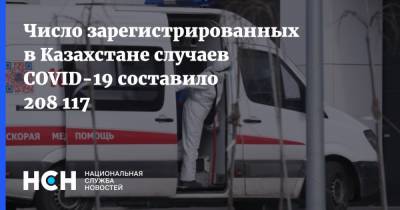 Число зарегистрированных в Казахстане случаев COVID-19 составило 208 117 - nsn.fm - Казахстан