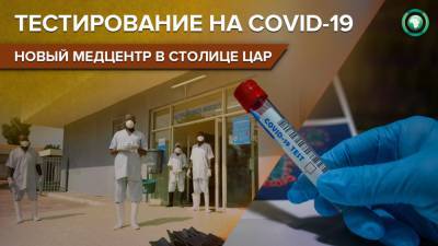 Центр добровольного тестирования на COVID-19 открылся в столице ЦАР - riafan.ru - Цар - Минуск