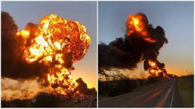 В Техасе взорвался поезд — видео - eadaily.com - штат Техас