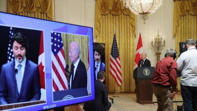 Джон Байден - Джастин Трюдо - США намерены координировать с Канадой подходы для конкуренции с Китаем - russian.rt.com - Китай - Канада