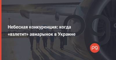 Небесная конкуренция: когда «взлетит» авиарынок в Украине - thepage.ua