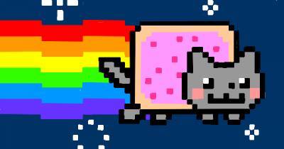Гифку с котом из игры Nyan Cat продали за 590 тысяч долларов на аукционе криптомистецтва - tsn.ua