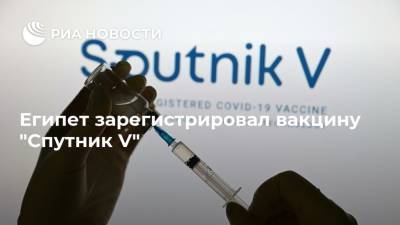 Кирилл Дмитриев - Египет зарегистрировал вакцину "Спутник V" - ria.ru - Россия - Москва - Египет